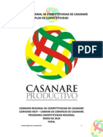 Plan competitividad Casanare