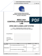 Lab 2 - Introduction To Control System