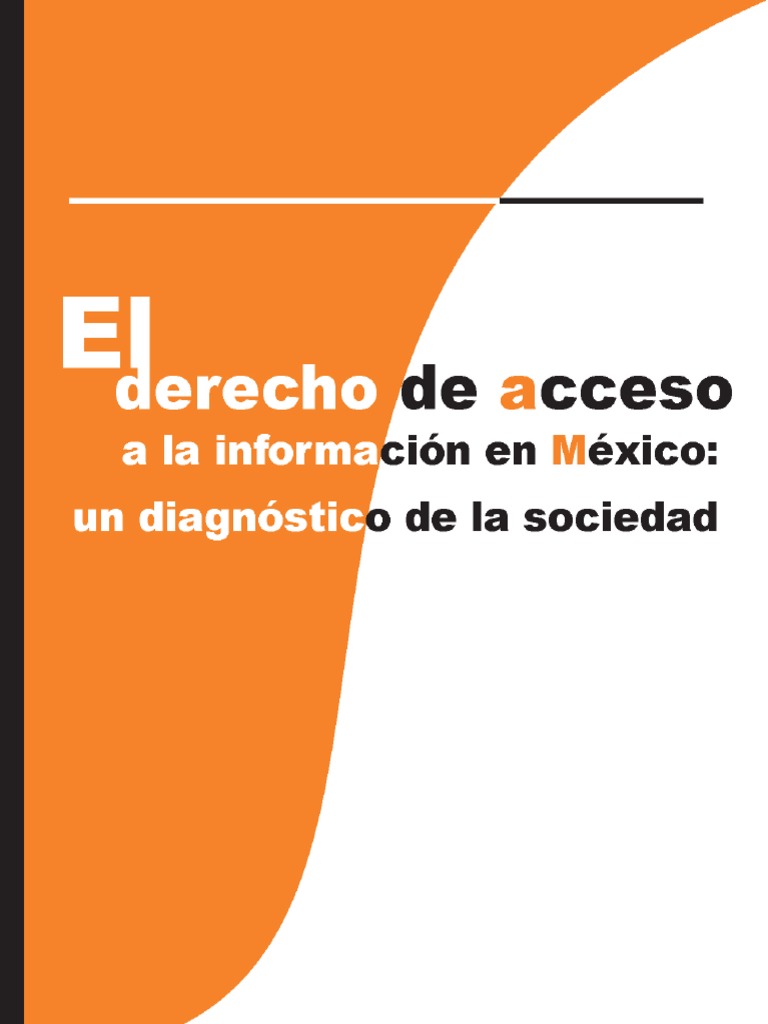 El Derecho de Acceso A La Información en México | PDF | Ciencias sociales
