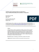 Clarifying Analysis and Interpretation in Grounded Theory Wilson & Howell