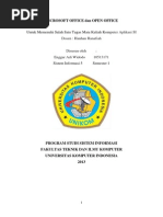 Download Microsoft Office Dan Open Office by Enggar Adi W SN177674498 doc pdf