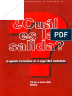 Hugo Frühling - Dos décadas de reforma policial en América Latina, factores para su éxito o fracaso