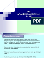 Struktur Kayu - Viii. Analisis Sambungan Paku