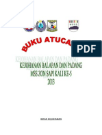 Buku Aturcara Sukan MSSZP 2013 New