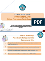 Paparan Standar Penilaian 2013 - Prof Udin