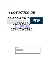 Protocolo de Memoria Secuencial