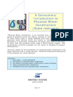 Ablandamiento. Guía para Acondicionamiento Agua. Consumers' Guide To PWC 040105