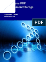 TIFF Versus PDF for Document Storage