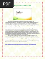 Download microsoft excel by Muhammad Arief Hidayat SN177703344 doc pdf