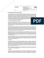 Nature and Risks of Investments Summary