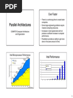 Parallel Architectures Parallel Architectures: Ever Faster