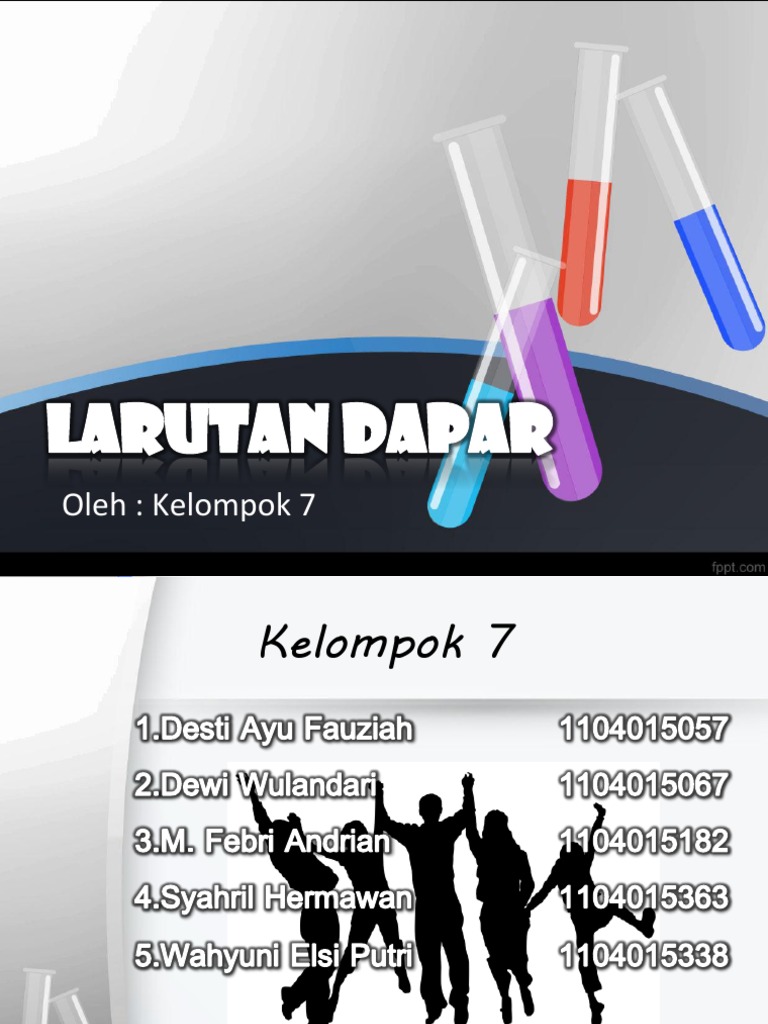 Pengertian dan Fungsi Larutan Dapar | PDF