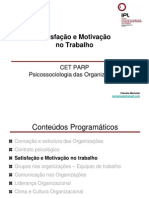 3 - Satisfação e Motivação