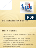 Importance of Training