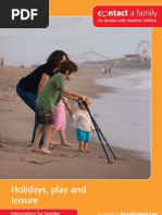 Download Contact a Family - Holidays play and leisure by Contact a Family SN17772647 doc pdf