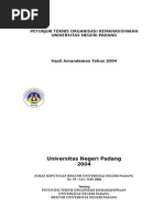 Petunjuk Teknis Organisasi Kemahasiswaan 2004 