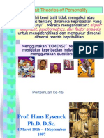 Profile. Eysenck