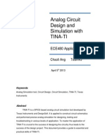 TINA TI ECE480 ApplicationNotes Chaoli