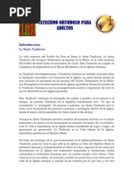 Catecismo Ortodoxo Para Adultos