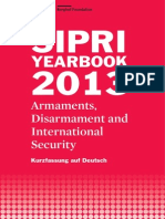 SIPRI Yearbook 2013, Kurzfassung auf Deutsch