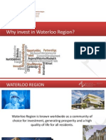 Why Invest in Waterloo Region?