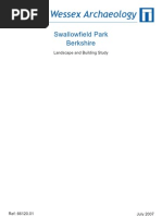 Download Swallow Field Park Berkshire by Wessex Archaeology SN17775804 doc pdf