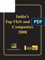 India's Top ITeS and BPO Companies 2008