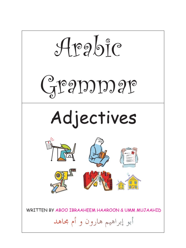 Arabic Grammar Adjectives For Kids PDF