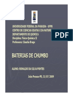 Baterias de Chumbo