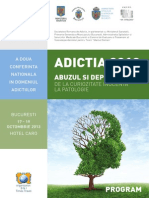 ADICTIA 2013 - Lucrari Stiintifice Si Postere