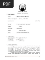 Download Proposal Usaha Mask Tour Dan Travel by makmur_846813686 SN177788835 doc pdf