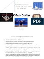 Educacion Fisica Cuadro Comparativo Francisco Rodriguez