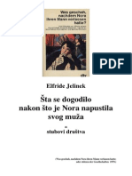 Elfride Jelinek - Sta Se Dogodilo Nakon Što Je Nora Napustila Svog Muža