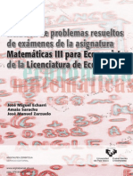 Examenes Resueltos de Matematicas para Economistas III