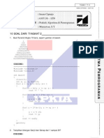 Download Algoritma dan Pemrograman - Soal dan Jawaban Pemrograman C wwwaloneareacompdf by Imam Ciptarjo SN17779610 doc pdf