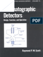 Chromatographic Detectors Design, Function, And Operation (Raymond P. W. Scott)