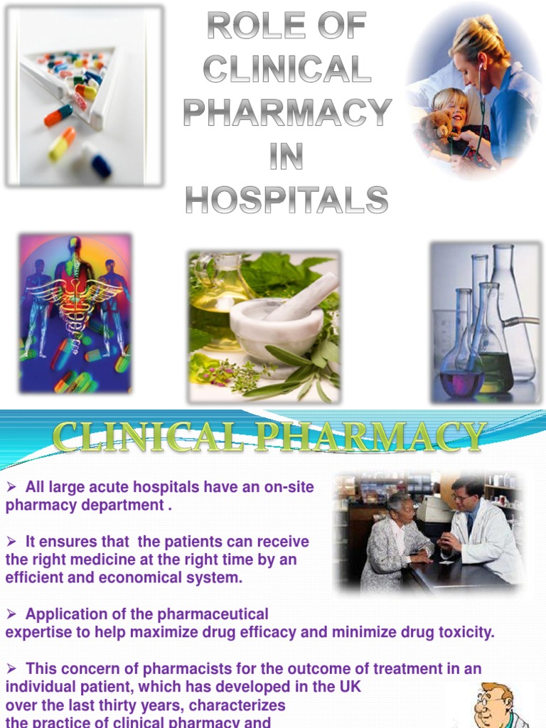 Role of Clinical Pharmacists in Hospitals | PDF | Pharmacy ...