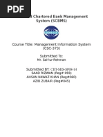 Management Information System of Standard Charterd Bank PVT LTD