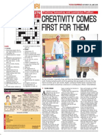 Potpourri: Creativity Comes First For Them