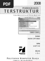 Download Pemrograman Terstruktur - Cara Menginstal Visual Basic 60 wwwaloneareacom by Imam Ciptarjo SN17781508 doc pdf