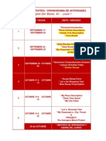 English A1 schedule