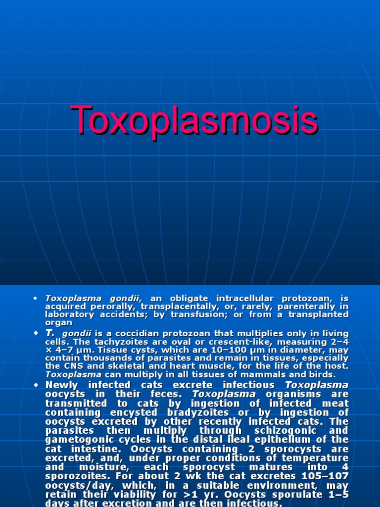 Toxoplasmosis Pregnancy Immunology