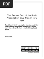 Download The Excess Cost of the Bush Prescription Drug Plan in New York by Citizen Action of New York SN17782574 doc pdf