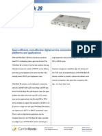 Wide Bank 28 Spec Sheet PDF