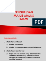 Panduan Pengurusan Majlis