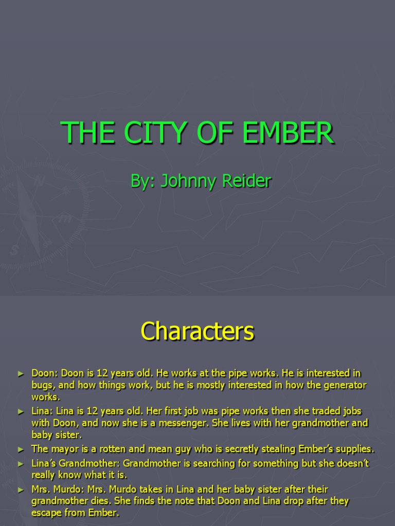 Characters and Conflict in Ember | PDF
