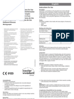Multilink Automix Instructions For Use | PDF | Chemistry | Materials