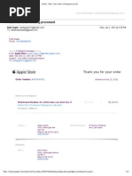 Apple Invoice