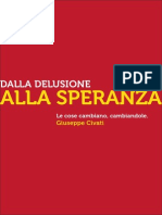 Giuseppe Civati: DALLA DELUSIONE ALLA SPERANZA. Documento Congressuale