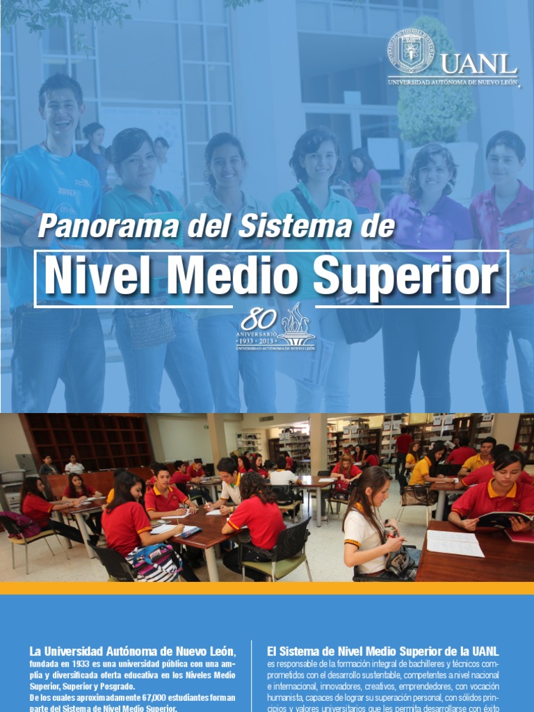 Estudios Nivel Medio Superior UANL | PDF | Multilingüismo | Educación  Secundaria